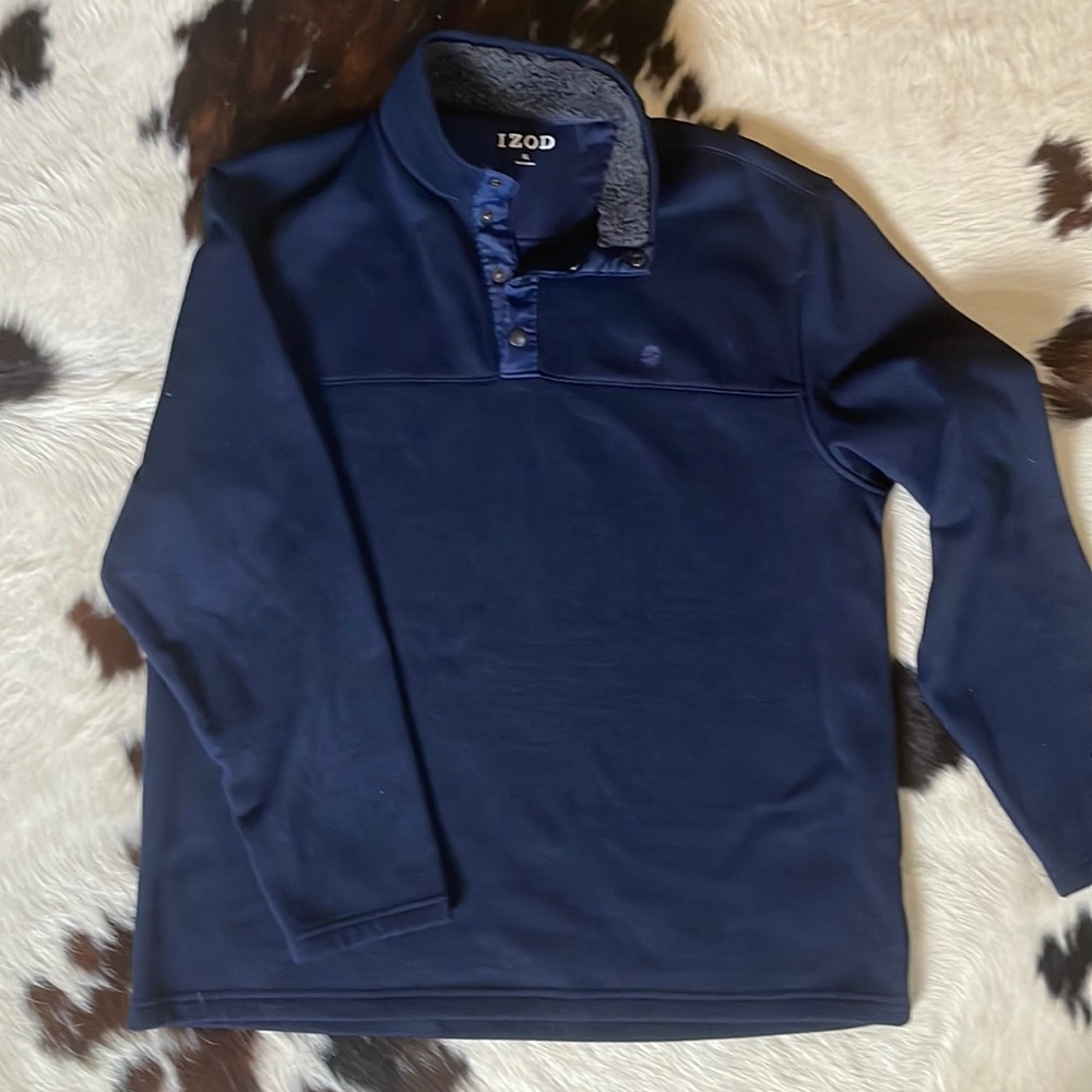 Navy Izod Pullover